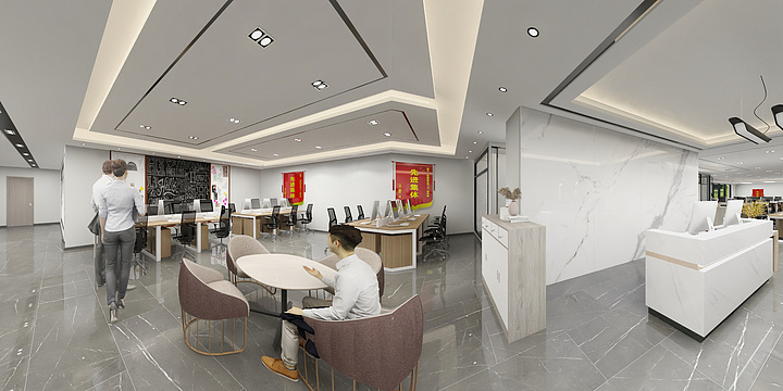 室内设计师丨張杰-商会大厦富达财税-装修设计方案