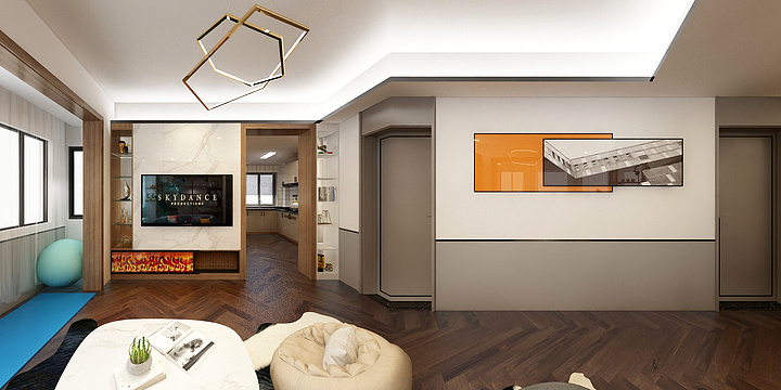 FY-Design-玩味时尚·品质家-装修设计方案