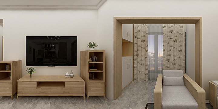 纤墨-傲城6栋3单元2305-装修设计方案