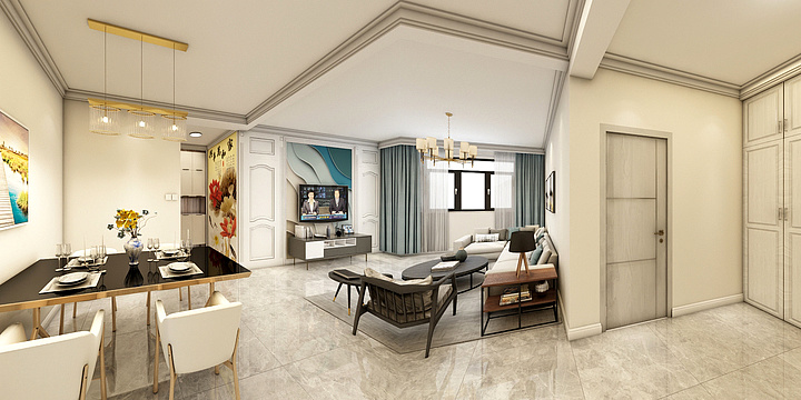 131****1585xlXu-113装修效果图.dwg1-装修设计方案