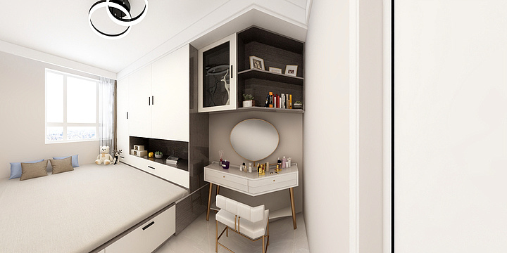 设计小谭谭-万宏自在成4#181-装修设计方案