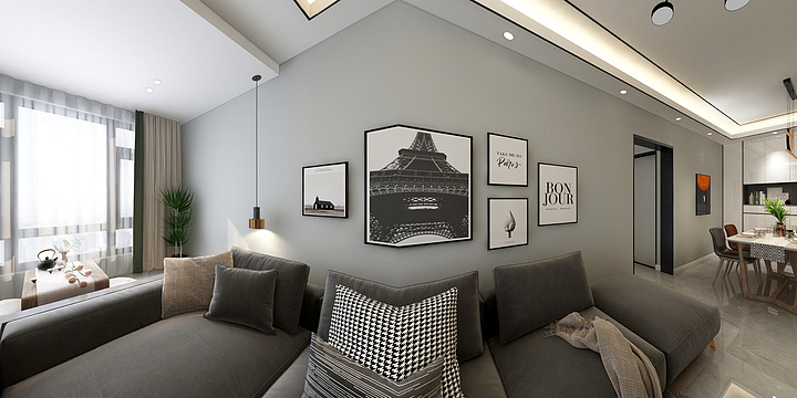 许俊华设计师-河畔俊园效果图-副本-装修设计方案