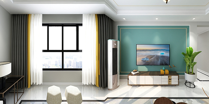 187****4804ekYw-城市风景苑141平米-装修设计方案