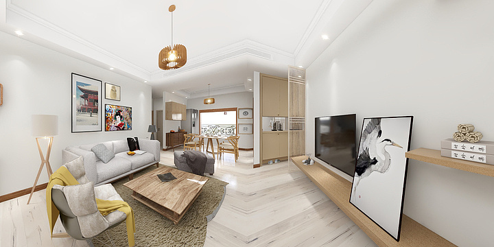 心成装饰-黄陂楚世家-装修设计方案