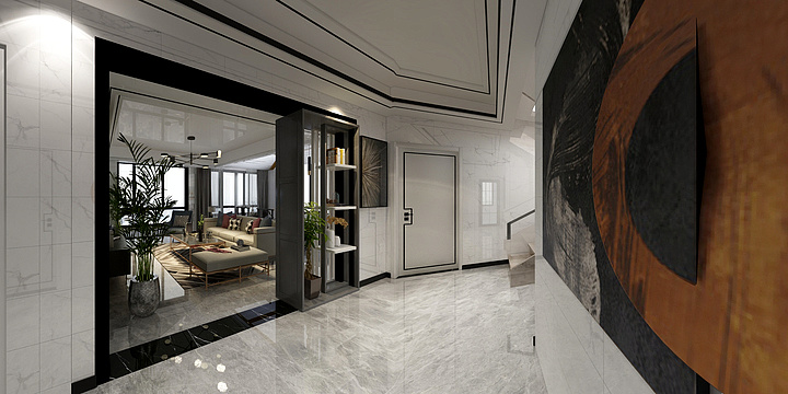 名铸装饰周旭峰-杨树沟二楼-装修设计方案