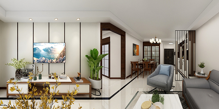 MUMO木墨装饰设计-融创九棠府装修设计方案-装修设计方案