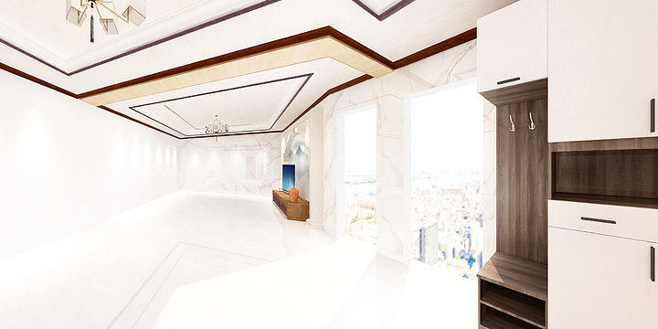 皇家玛丽娜。全屋整装-未命名户型图-装修设计方案