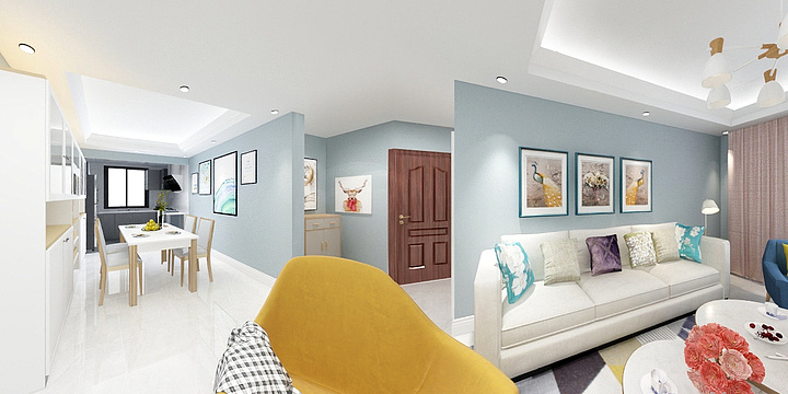 兆孚装饰知美定制-金地名都1号1单元18-1户型图朱先生0611-1024-装修设计方案