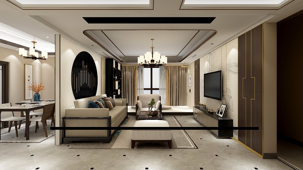 四之极设计-水悦龙湾-装修设计方案