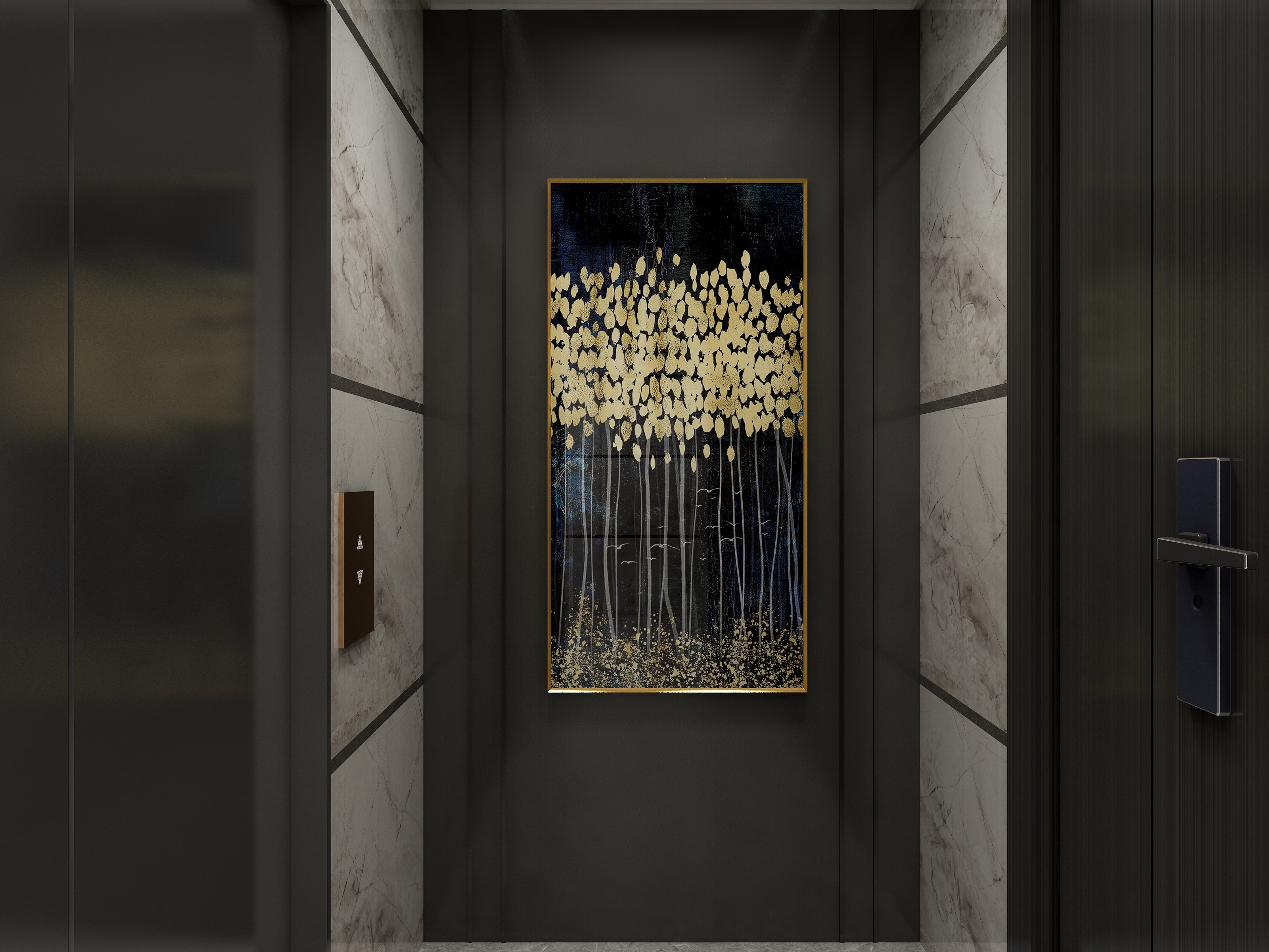 李青越-现代大平层装修效果图