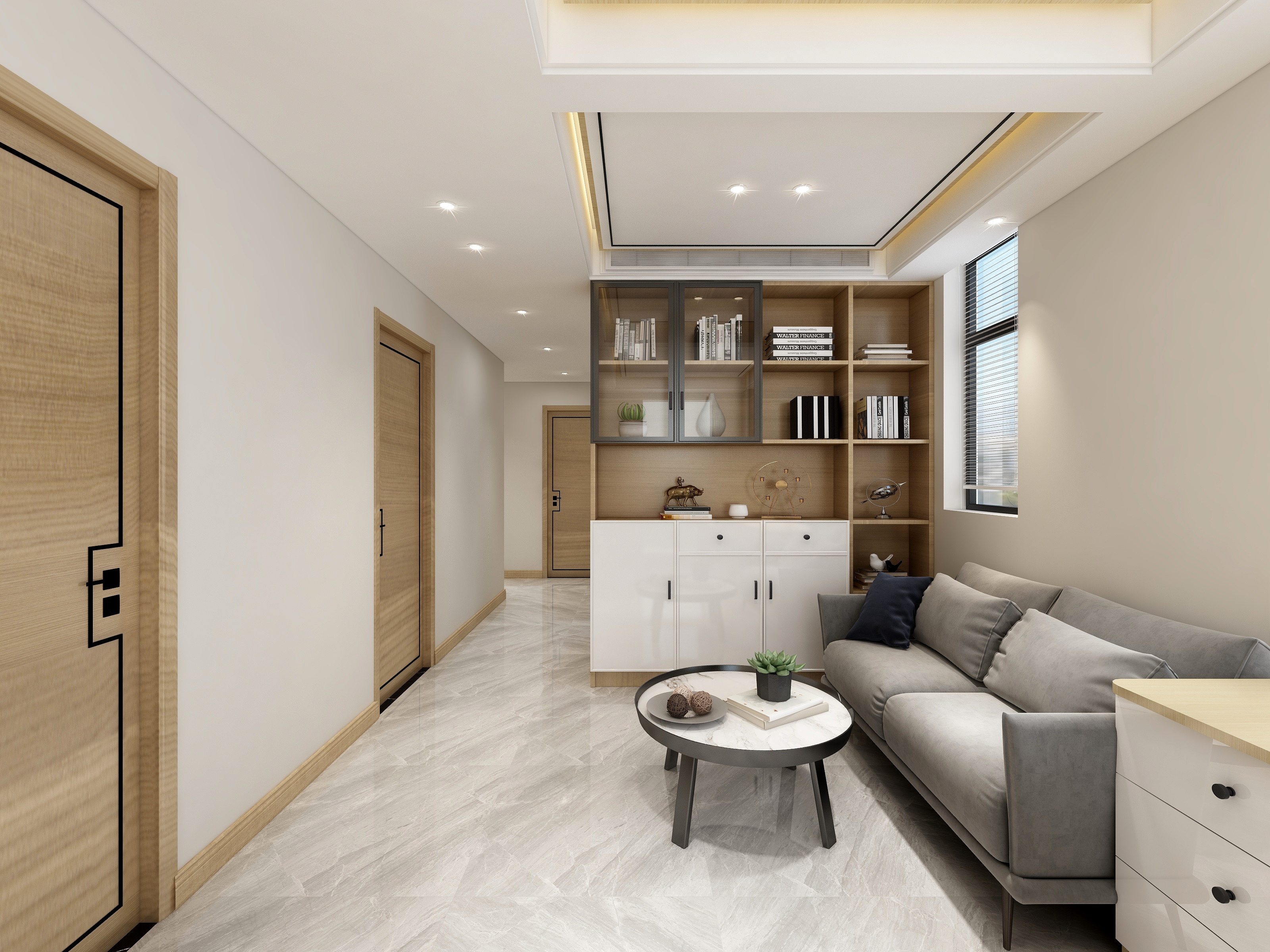 李青越-224方新中式四居装修效果图