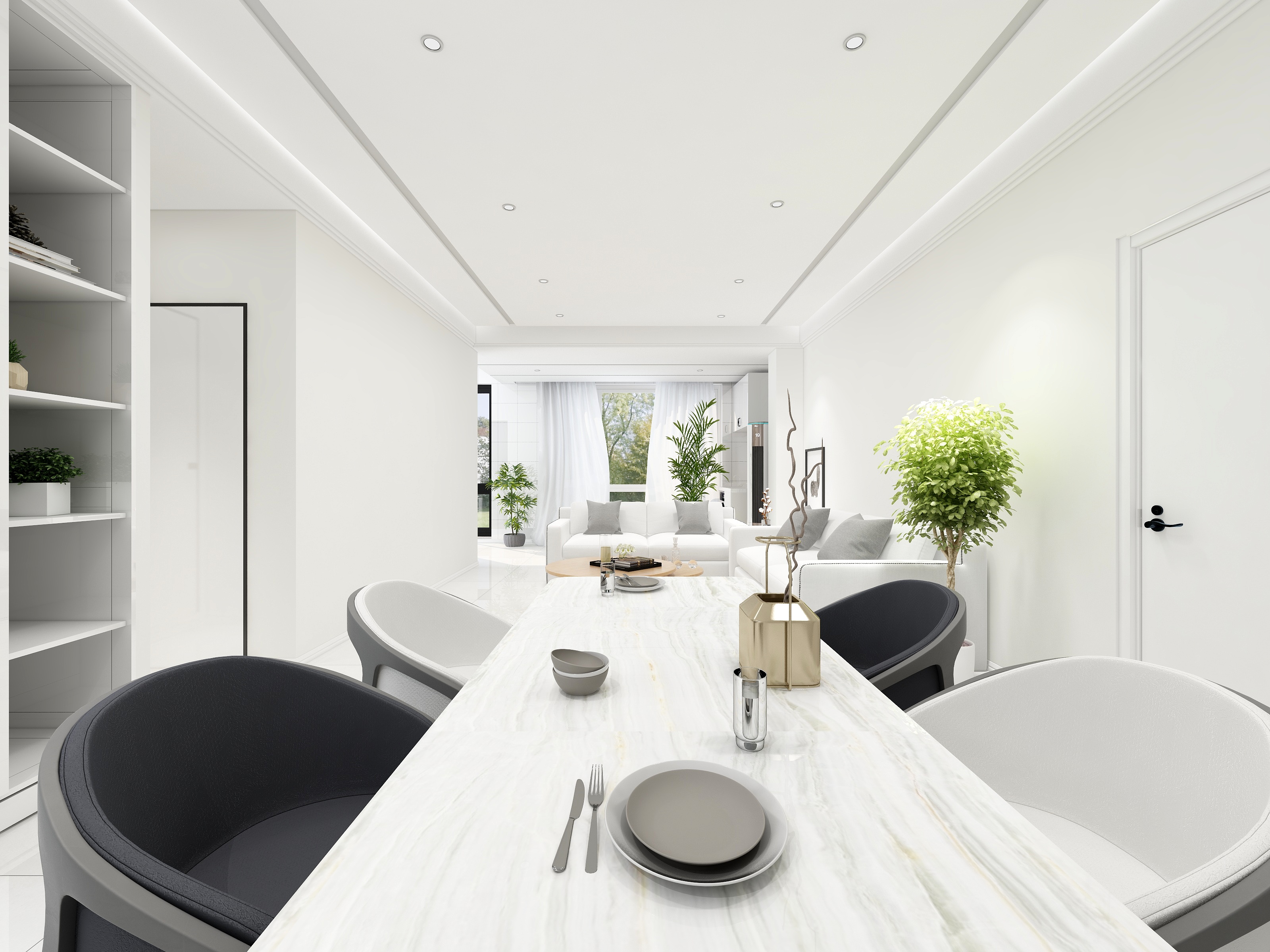 CHY丨DESIGN-壹品首府-|SJ·HF|-装修设计方案