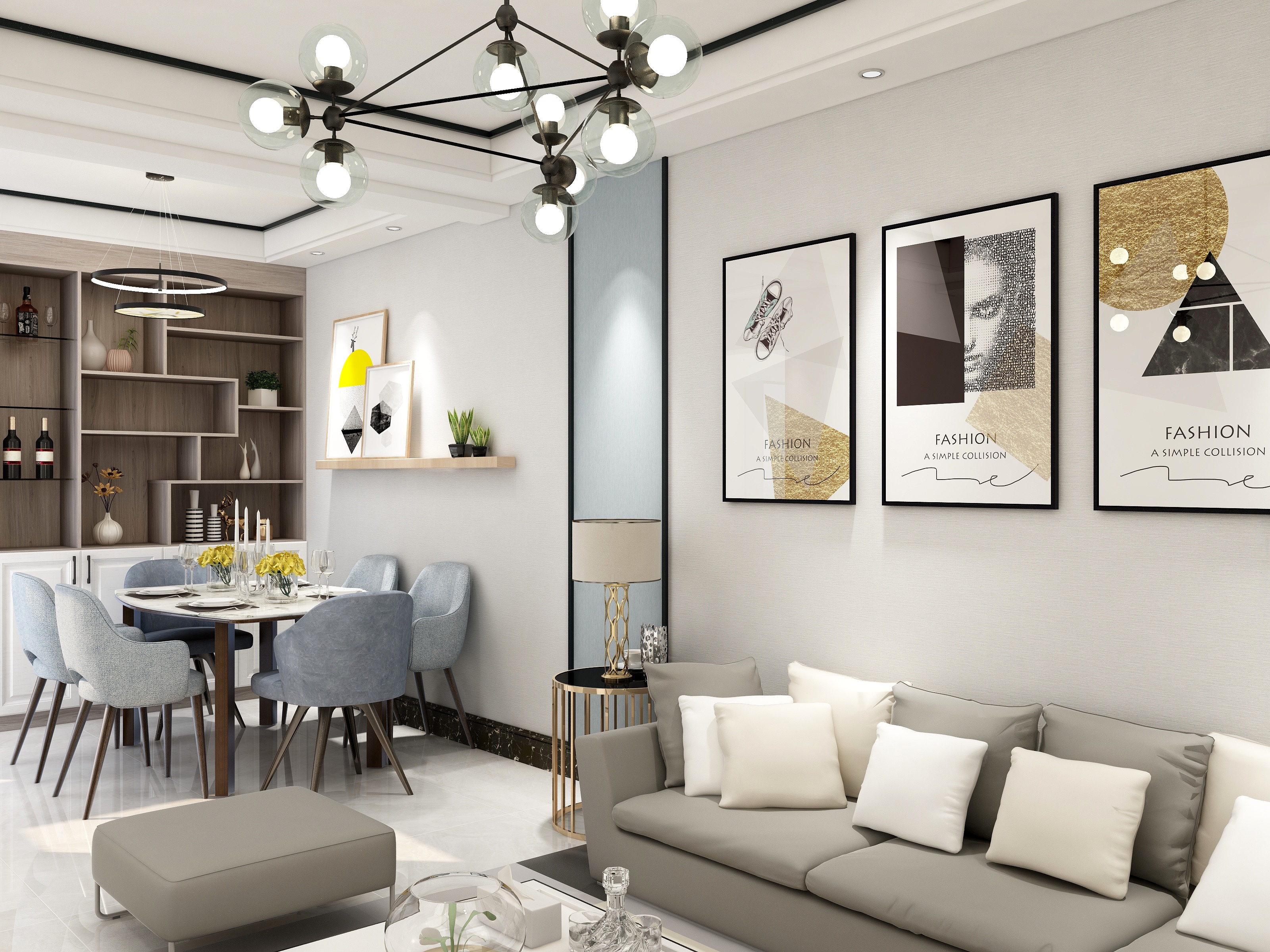 艺途装饰设计-金色湖畔-装修设计方案