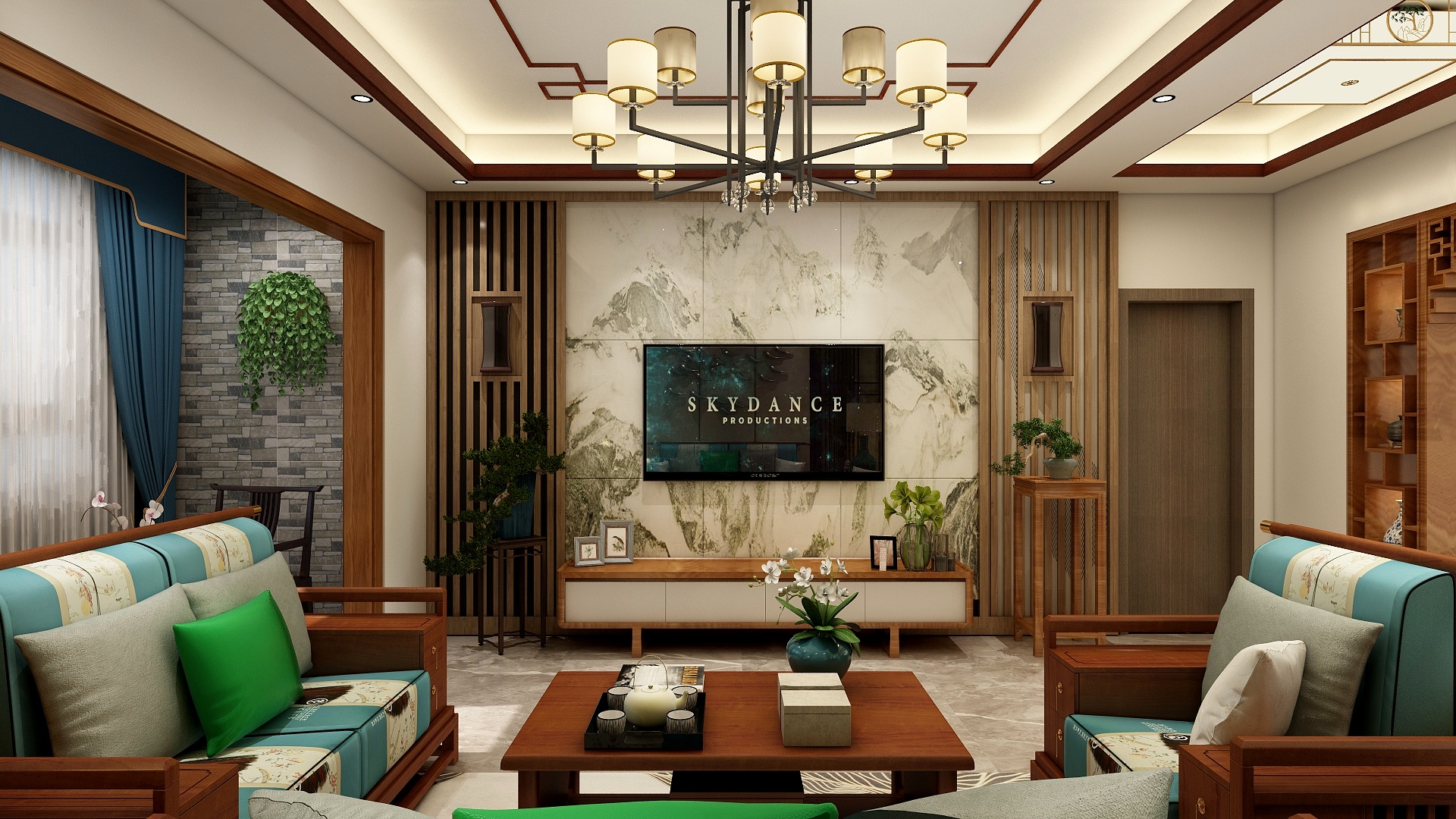 李元锋-龙府新中式-装修设计方案