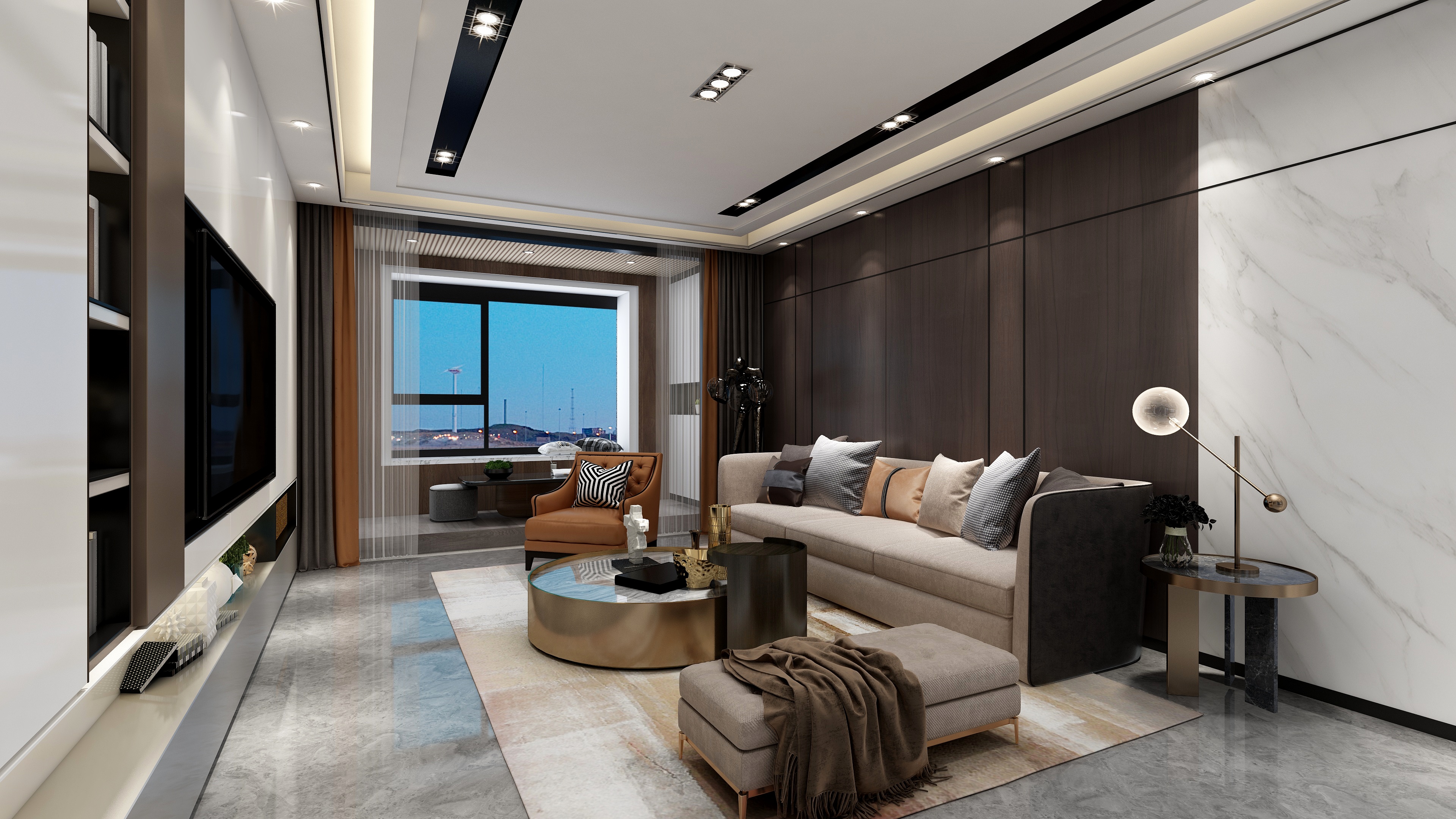 御美家整装集团-紫御国都-5-1-2501-现代简约改-装修设计方案