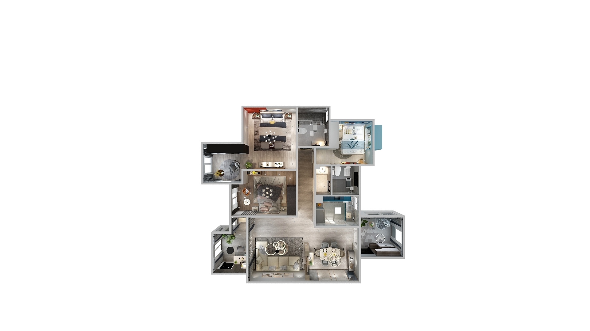 设计师徐鹏-世纪城龙慧苑-装修设计方案