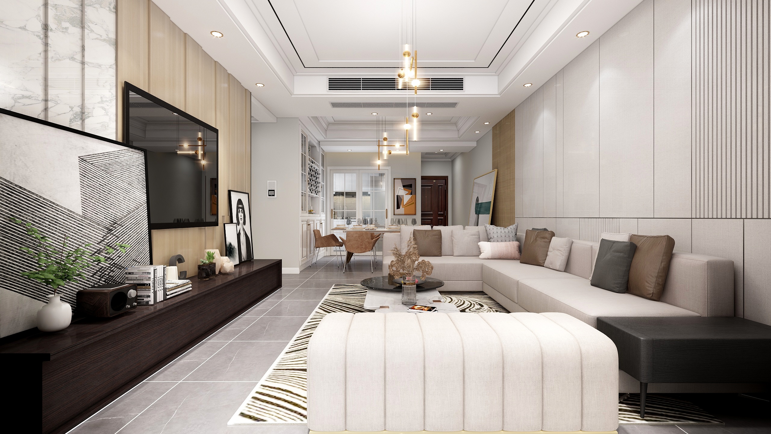 徐函-2020—现代极简轻奢-装修设计方案