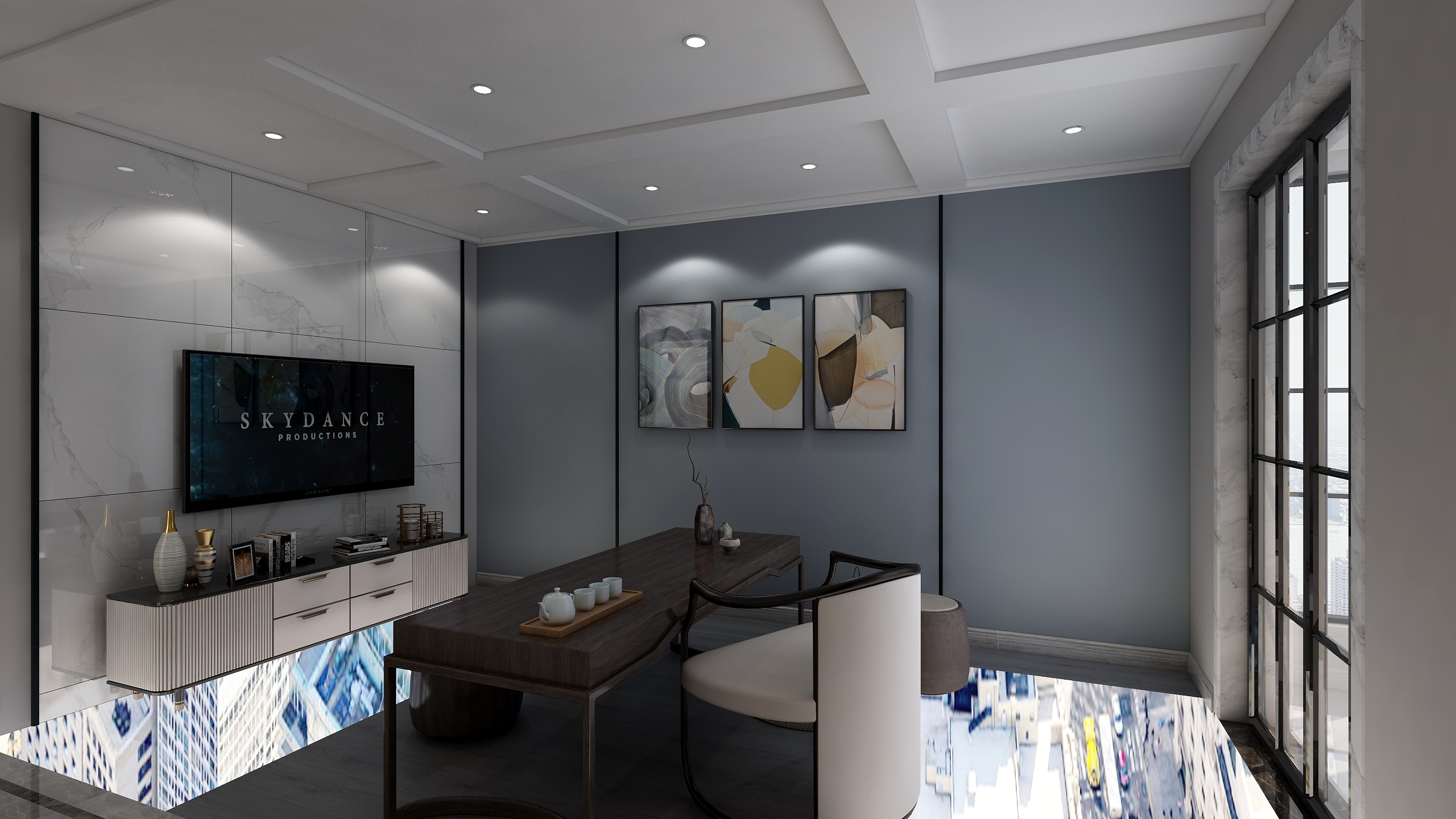 装修达人超-二楼效果图-副本-装修设计方案