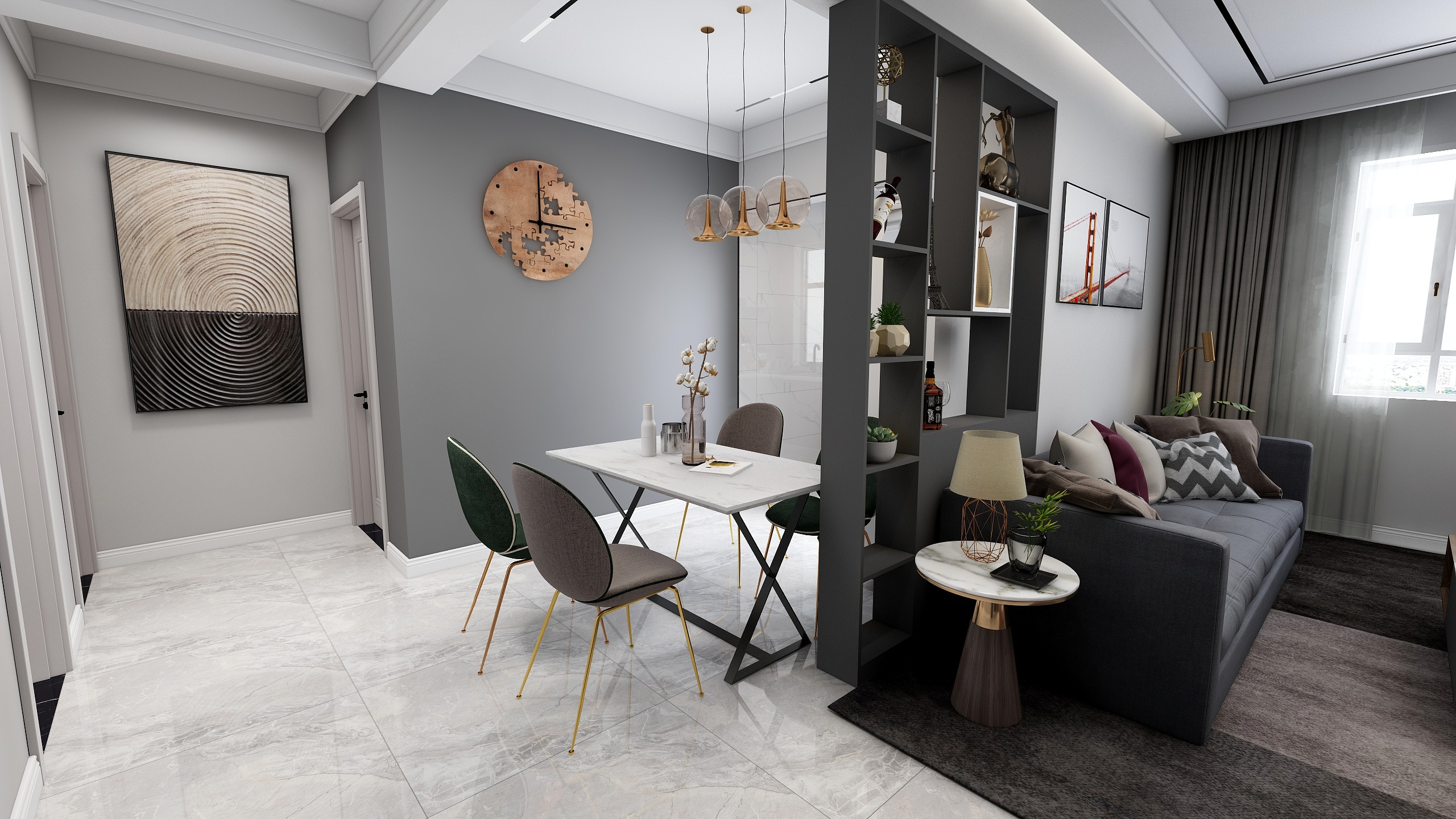 靳立龙-礼仁嘉苑-装修设计方案