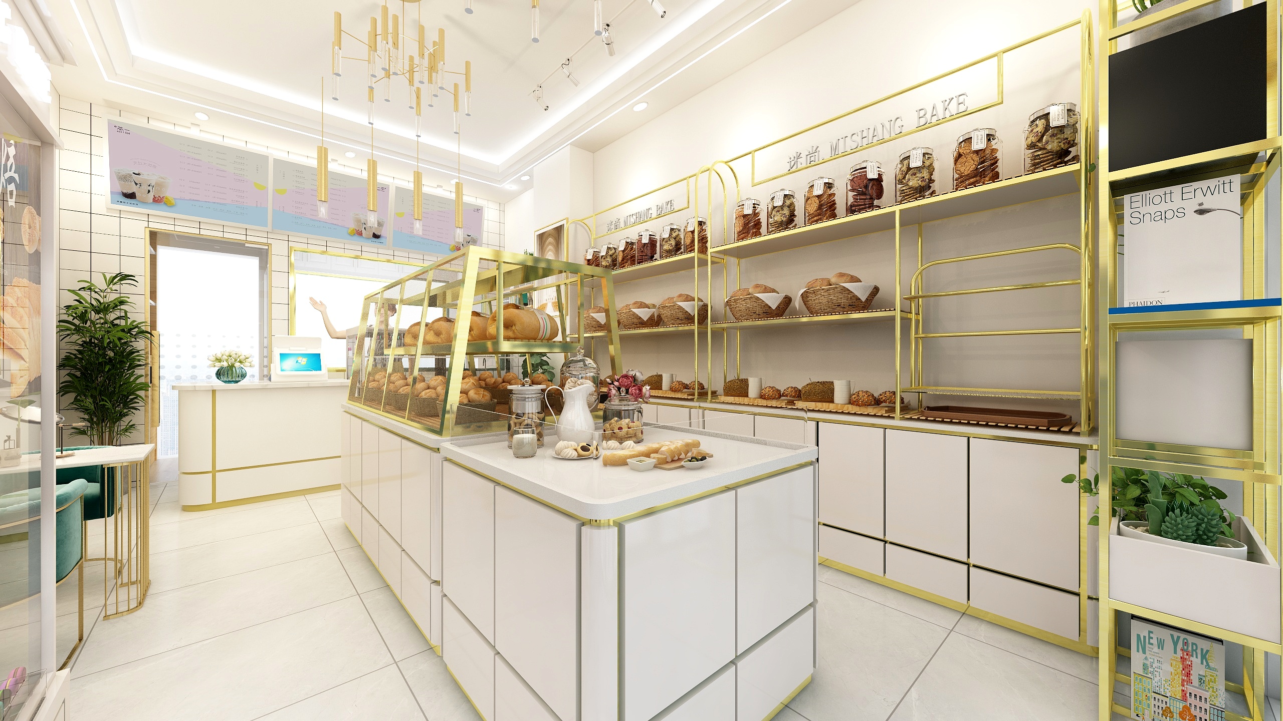 我心匪席-《迷尚》现代I公装烘焙-装修设计方案