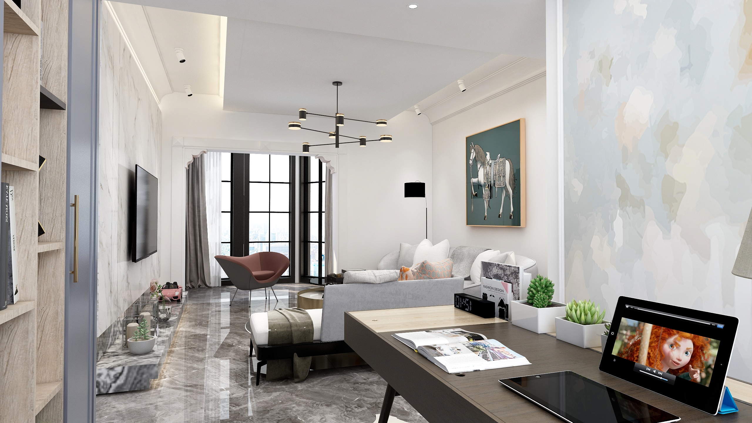 Mm室内设计-远航6-7四房-装修设计方案