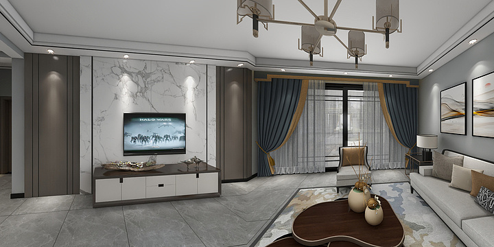 Liy空间设计-致远 翡翠传奇-装修设计方案