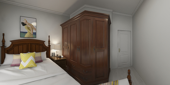 悲亮-简美三房-装修设计方案