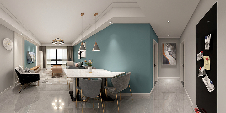 王仔QQ糖-馨和公寓-装修设计方案