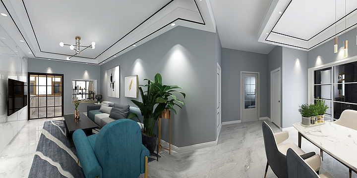 新洋装潢TAqB-顾村-装修设计方案