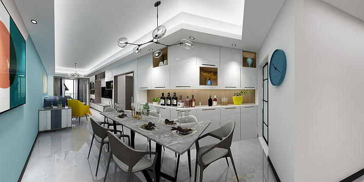 白晓鹏-峰荟花园刘姐【5栋02户型】混搭-装修设计方案