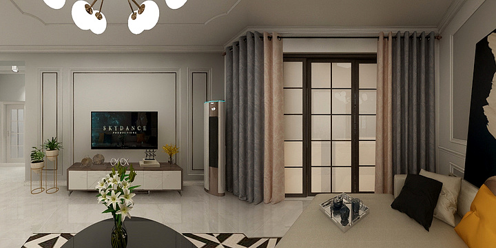 延青设计-冠洲苑29-2-1803-装修设计方案