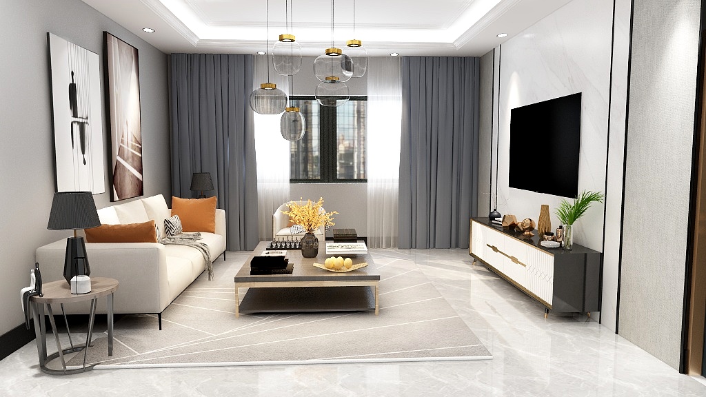 王先生Y-皓顺壹号院126平3、2、2、-装修设计方案