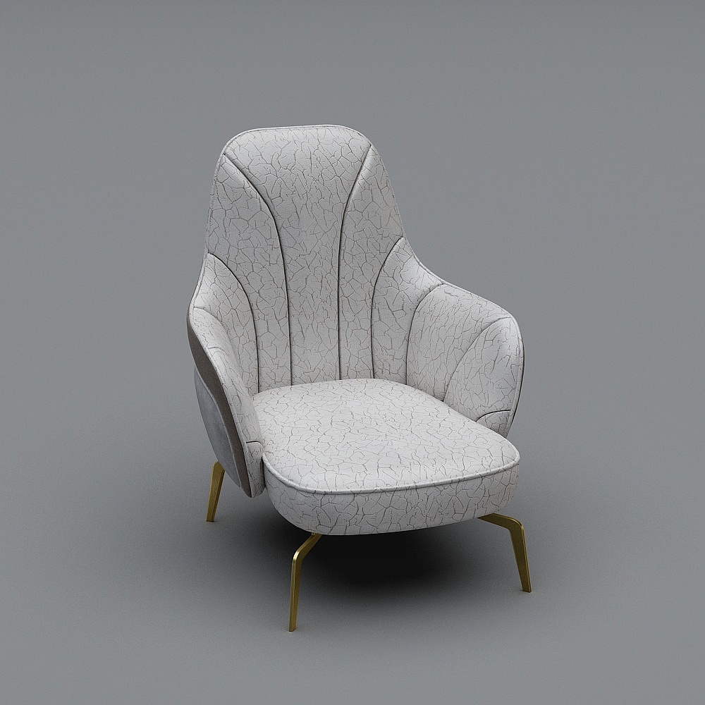 VA702_休闲椅3D模型