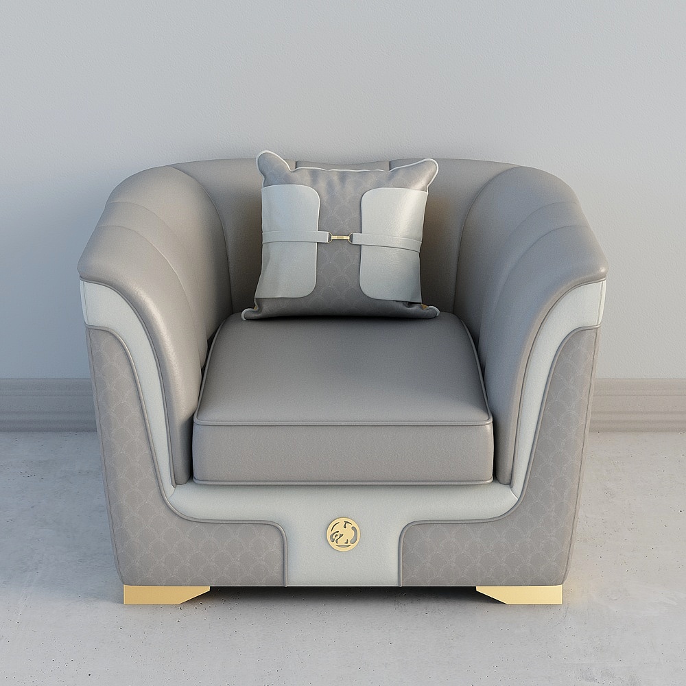 VA703_单人沙发3D模型