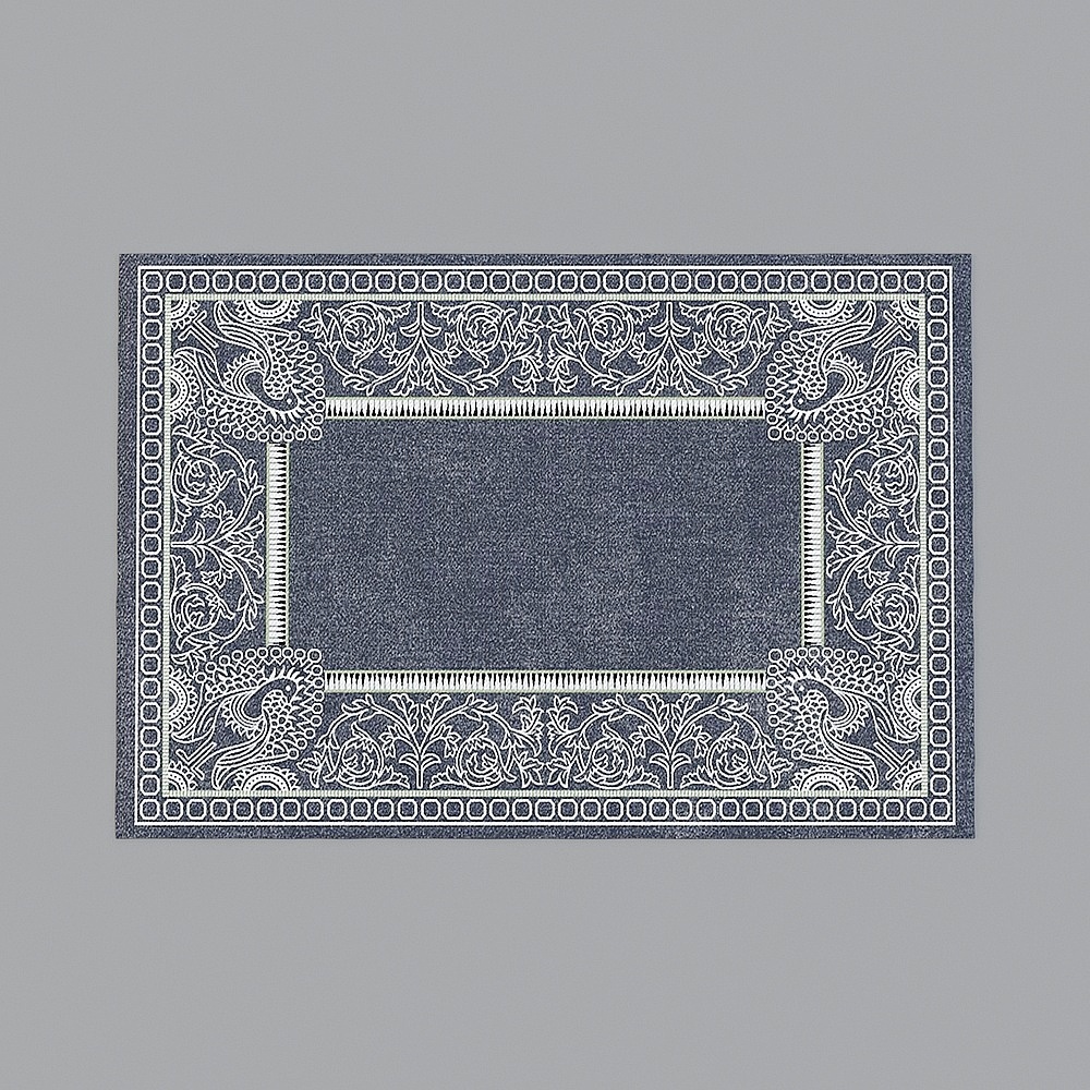美式餐厅地毯13D模型
