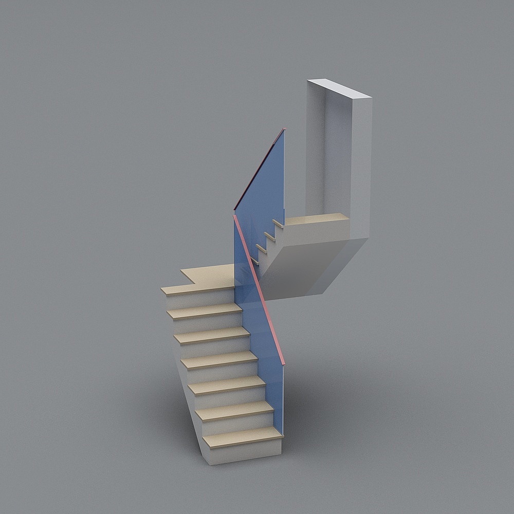 楼梯(1)3D模型