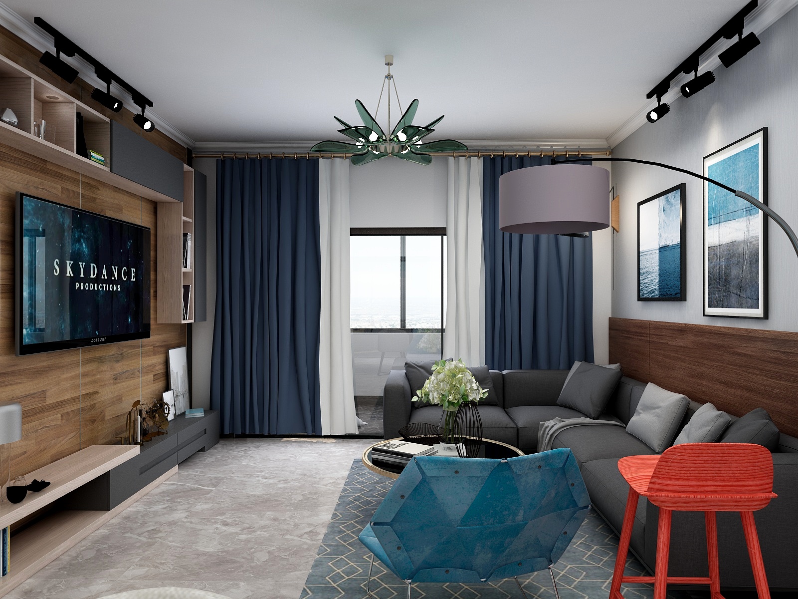 盼盼仙贝-北辰三角洲-装修设计方案