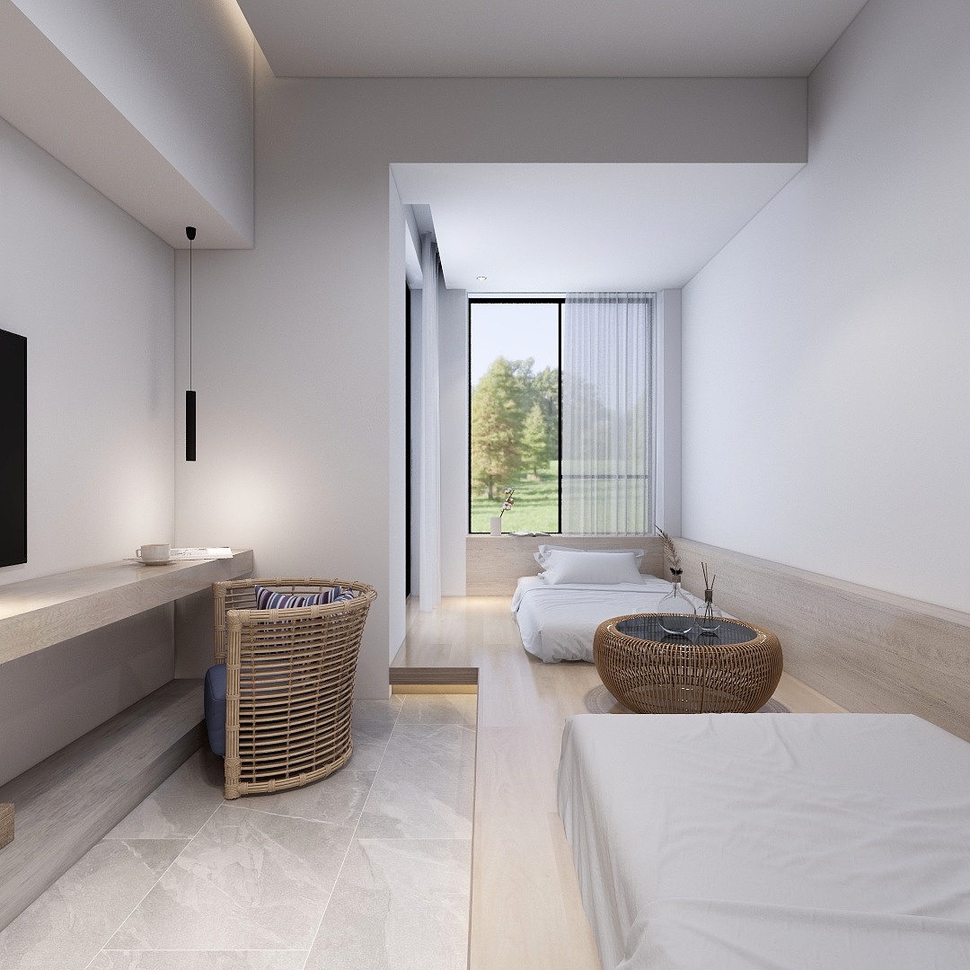 冷冷冷冷冷冷-小小客房-装修设计方案