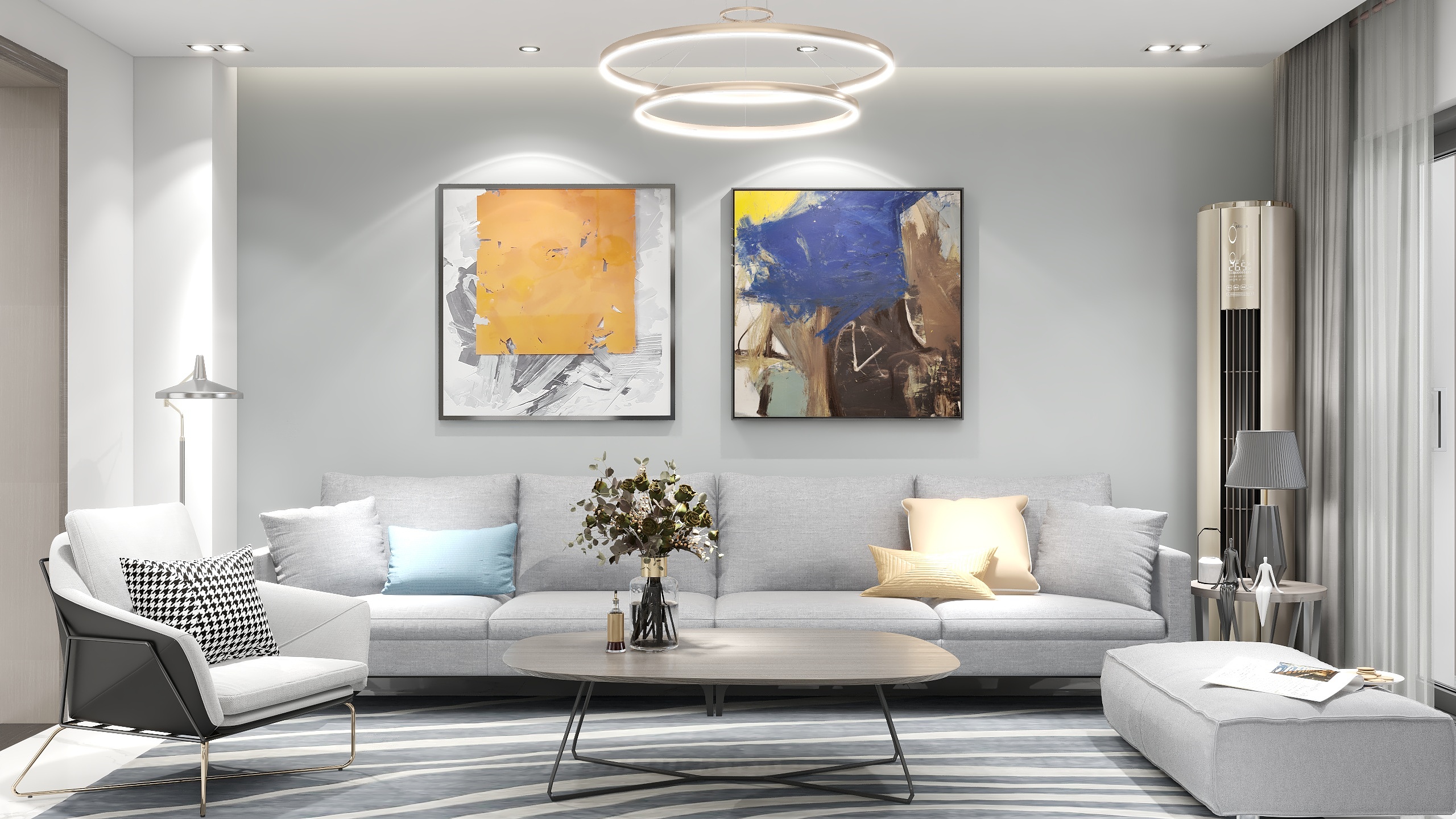 简简单单做设计-曲阜东方御府（朱先生）-装修设计方案