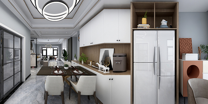 湖北黄石阳新县程用炳-莲花湖一号-装修设计方案