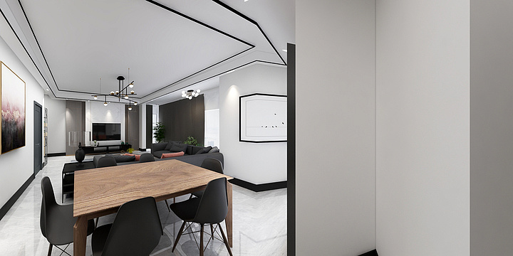 设计师zw-保利天禧-装修设计方案