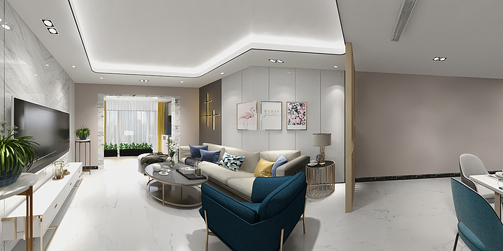 AG空间设计-桃园国际刘总-装修设计方案