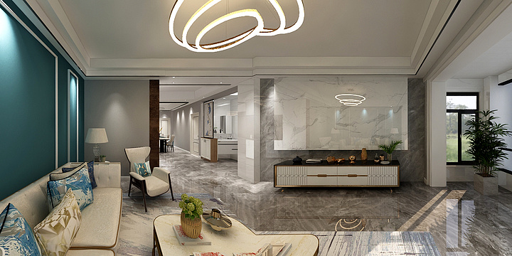 卓远装饰设计-金硕苑114.45-装修设计方案