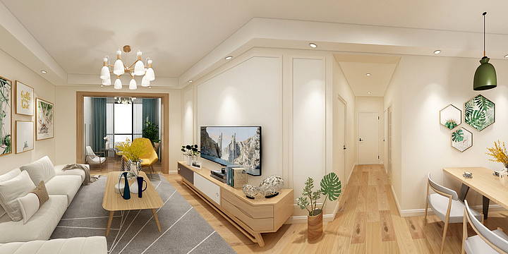 叁舍design-建中新区-聂哥雅居-装修设计方案