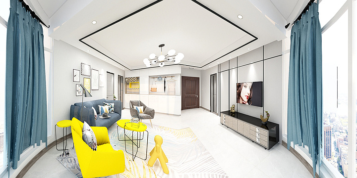 高慧全屋设计-信质桂园-装修设计方案