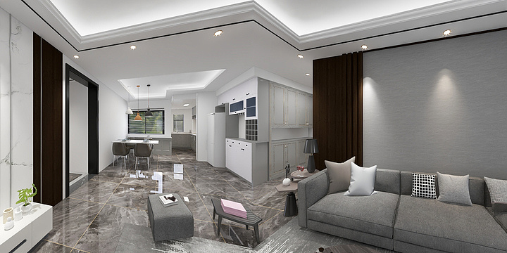 茶0v-吴小天的新家-Model-装修设计方案