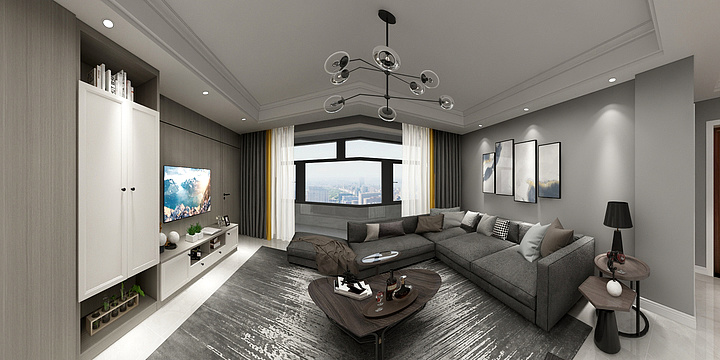 黄知军|原创设计-金樽府9-2-501室-装修设计方案