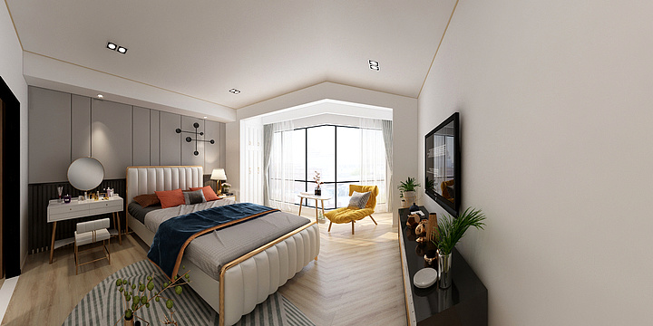 周紫燕-软装专业作业户型-装修设计方案