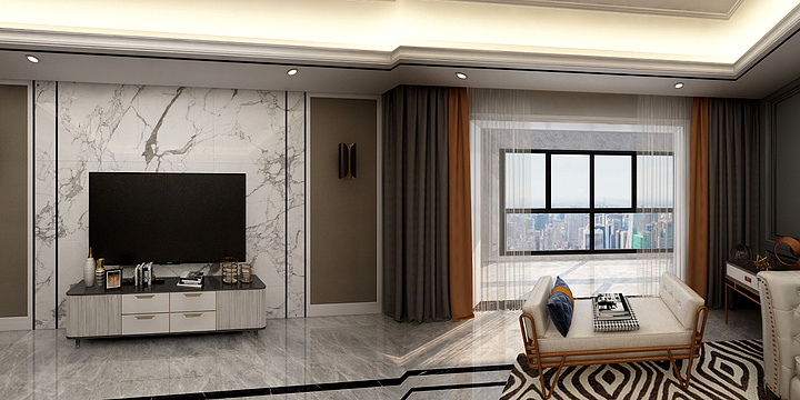 工班拾家设计-帝海观澜样板工程-副本-副本-副本-装修设计方案