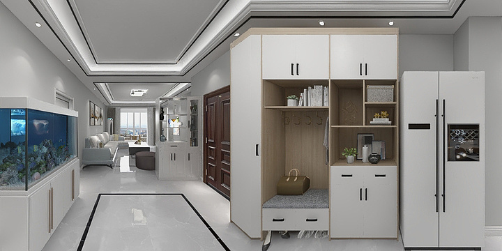 设计师唐川-京泰平面户型图18-3-1603-装修设计方案